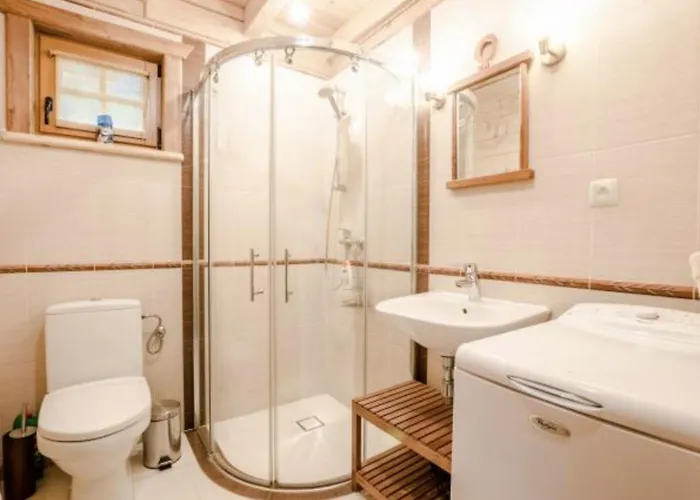 Casa de Férias Klimatyczny Z Drewna Nad Morzem